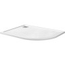 Душевой поддон из литьевого мрамора 120x90 см BelBagno TRAY-MR-UNO-RH-120/90-550-35-W-L
